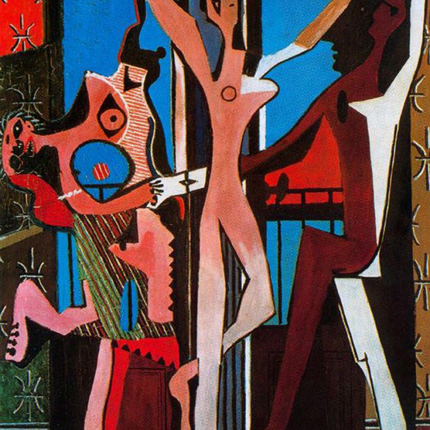 Pablo Picasso, The Three Dancers